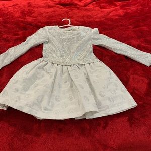 Silver dress for girls
